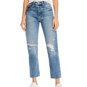 MOTHER Jeans The Tomcat High-Rise in Take Me Even Higher